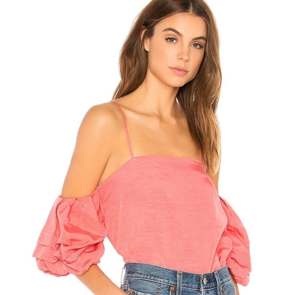 NEW - ELLIATT HAYDN Top in Clementine Pink